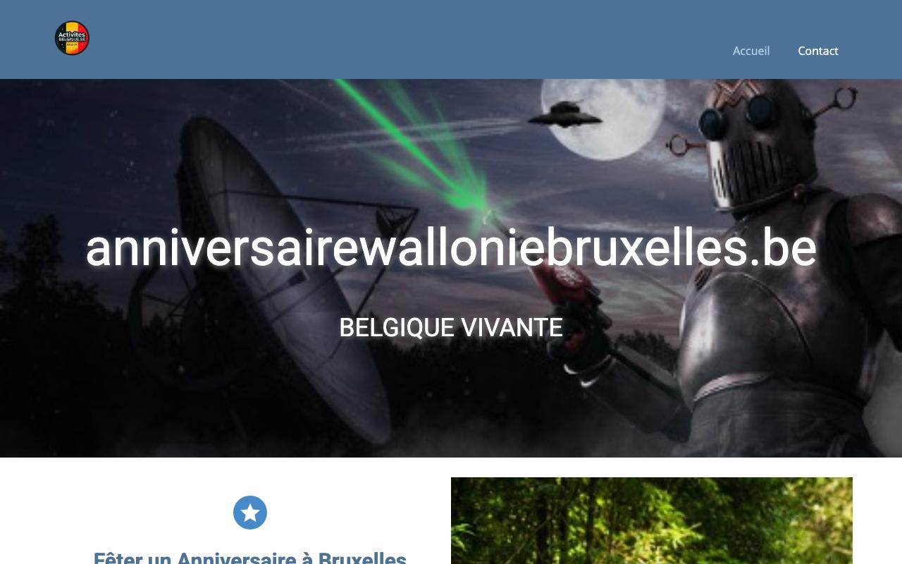 Anniversaire Wallonie & Bruxelles