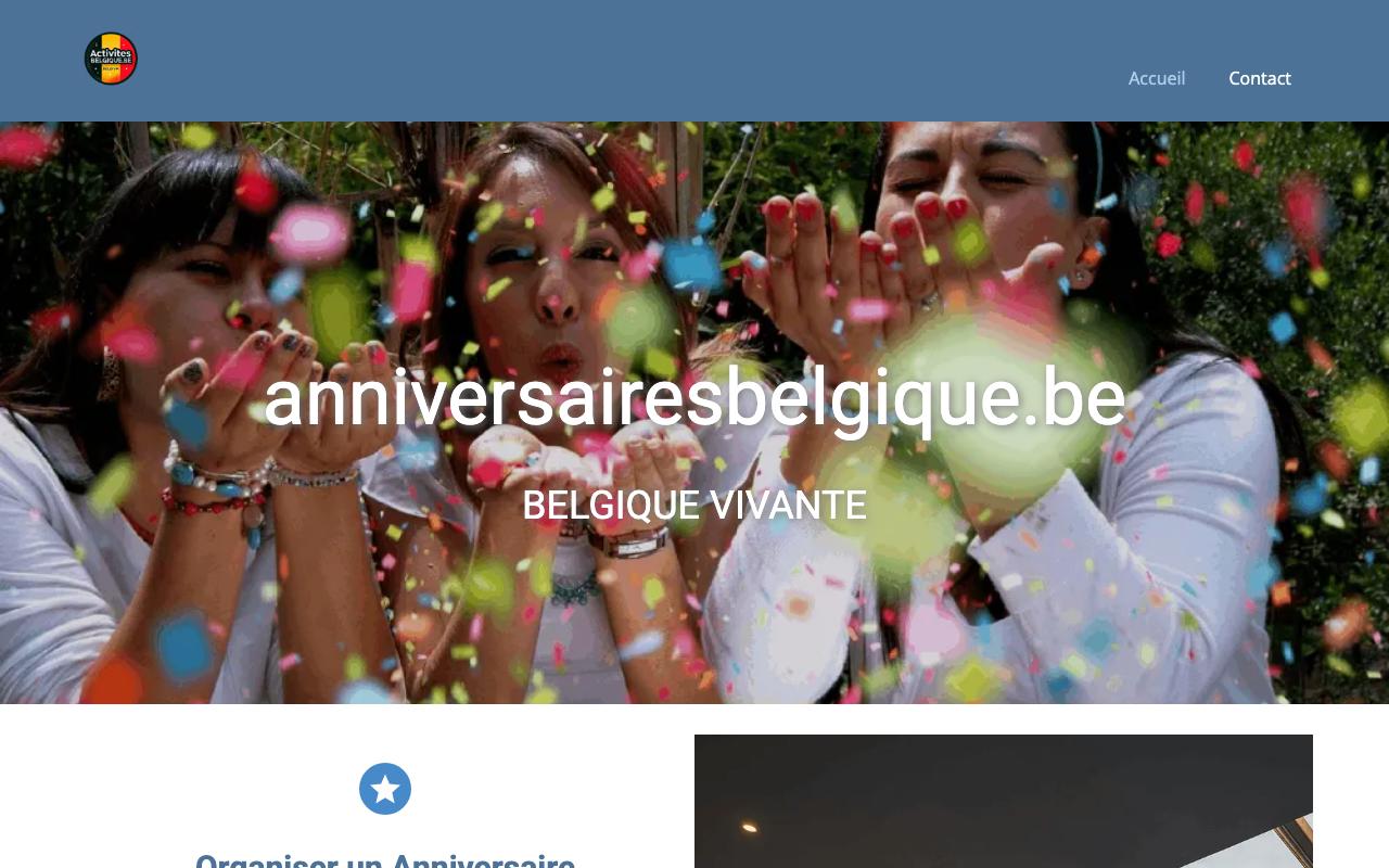 Anniversaires Belgique