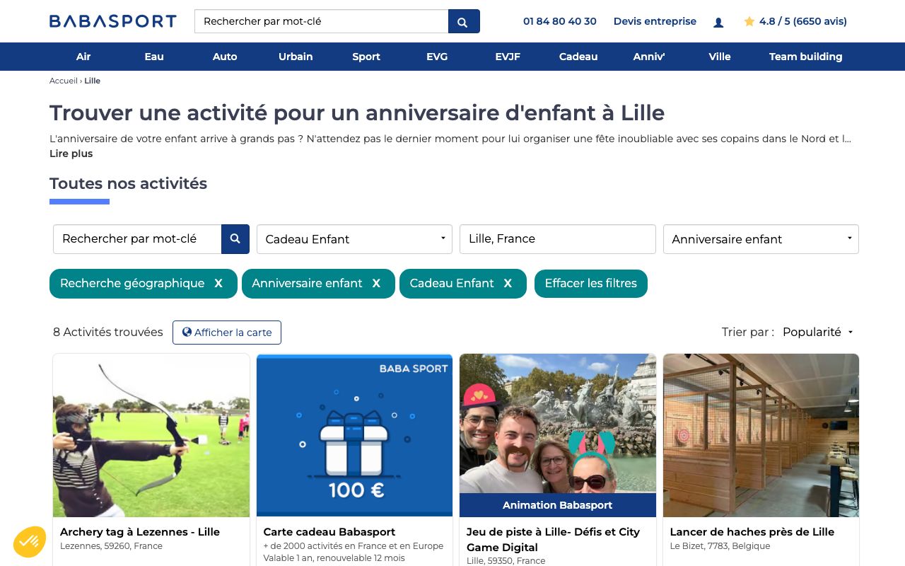 Babasport Lille