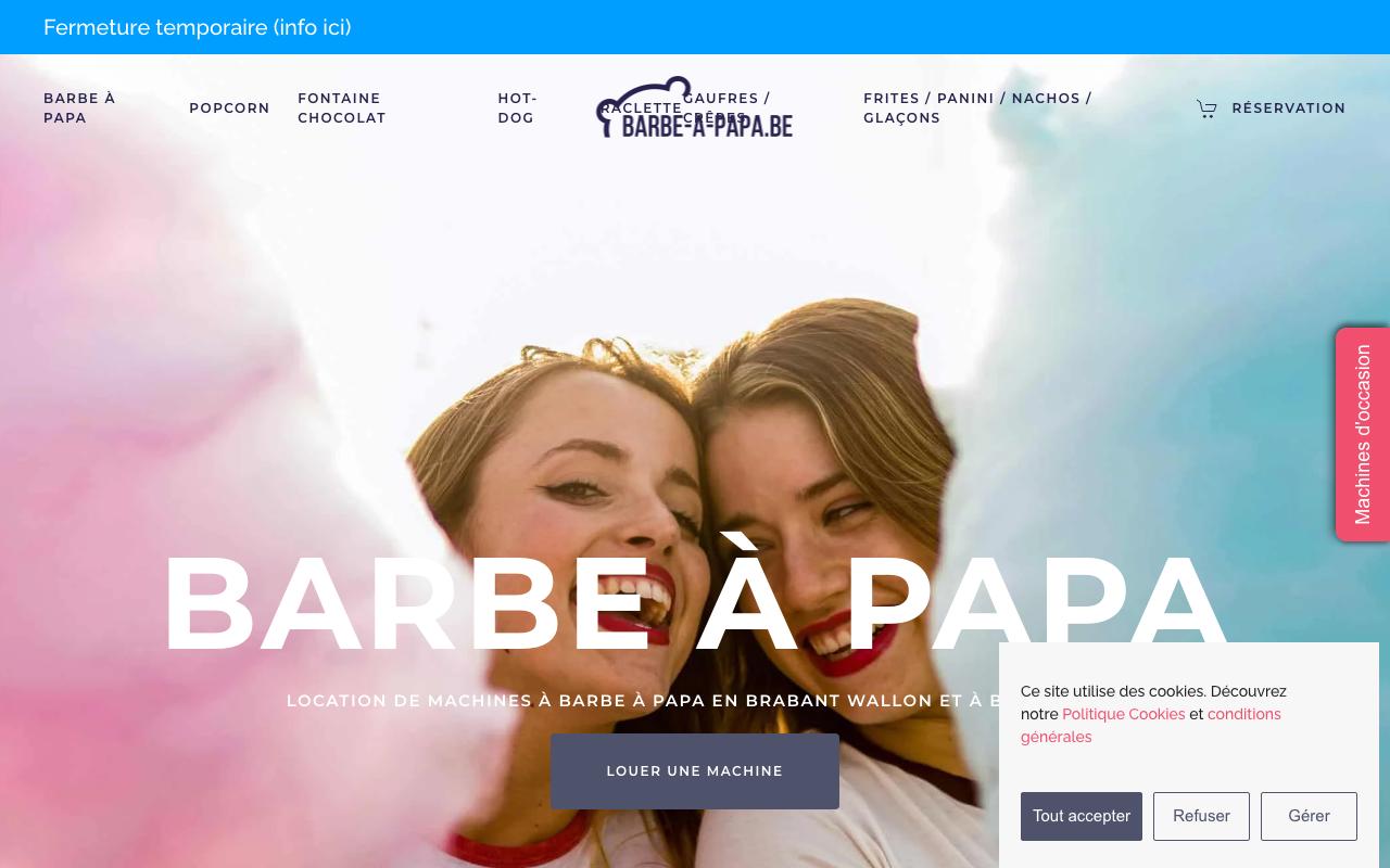 Barbe-a-papa.be
