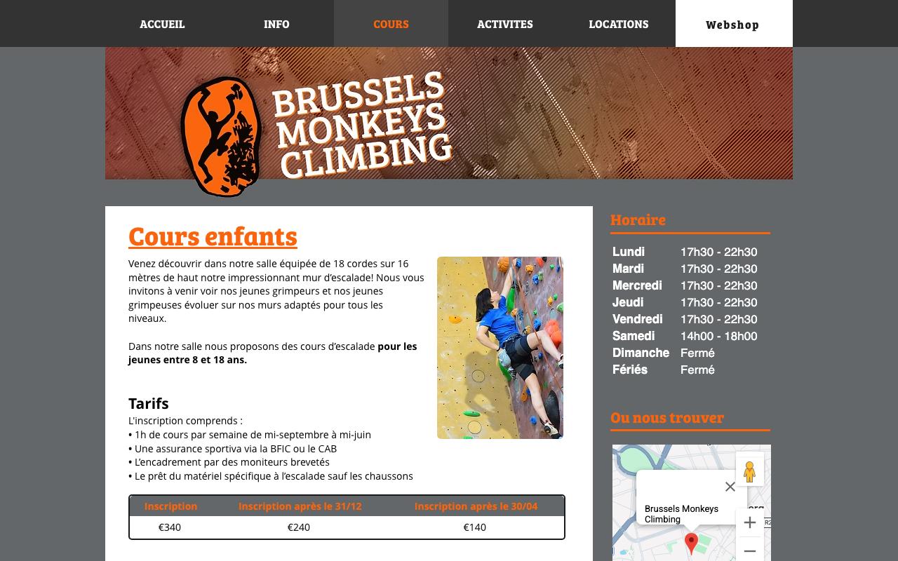 Brussels Monkeys Climbing