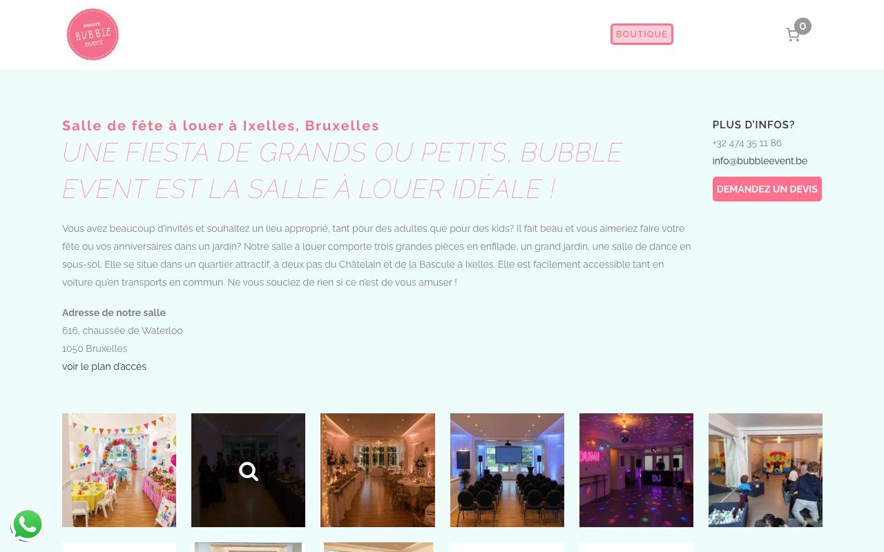 Bubble Event Ixelles