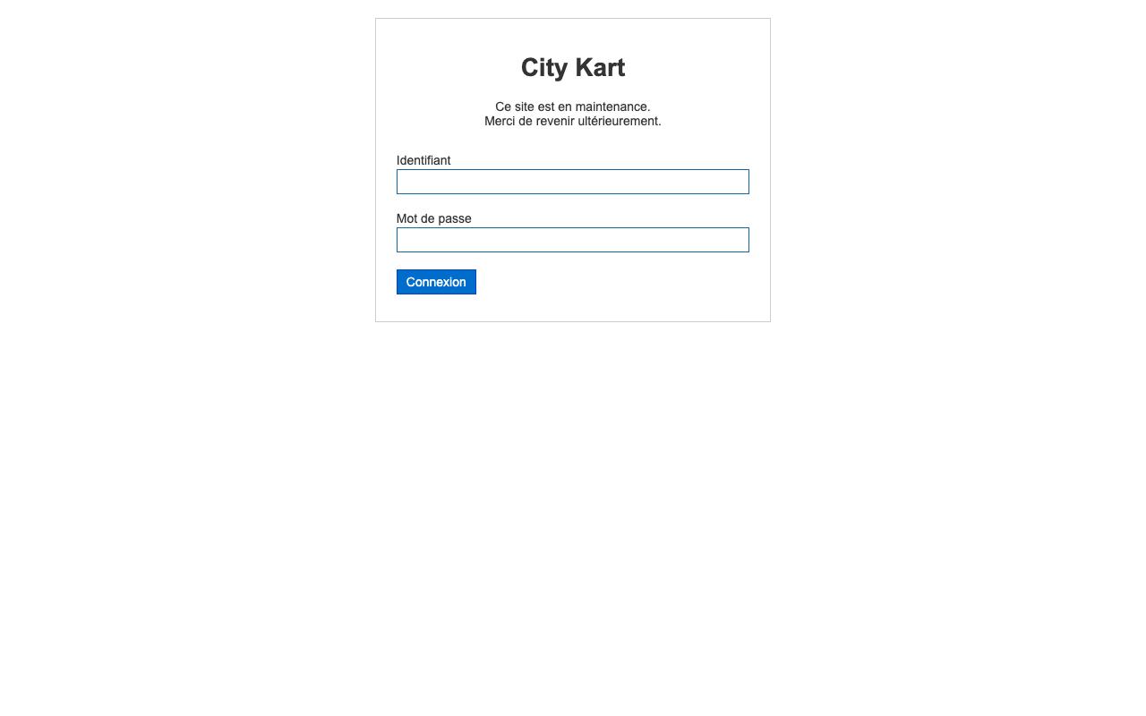 City Kart Goolfy