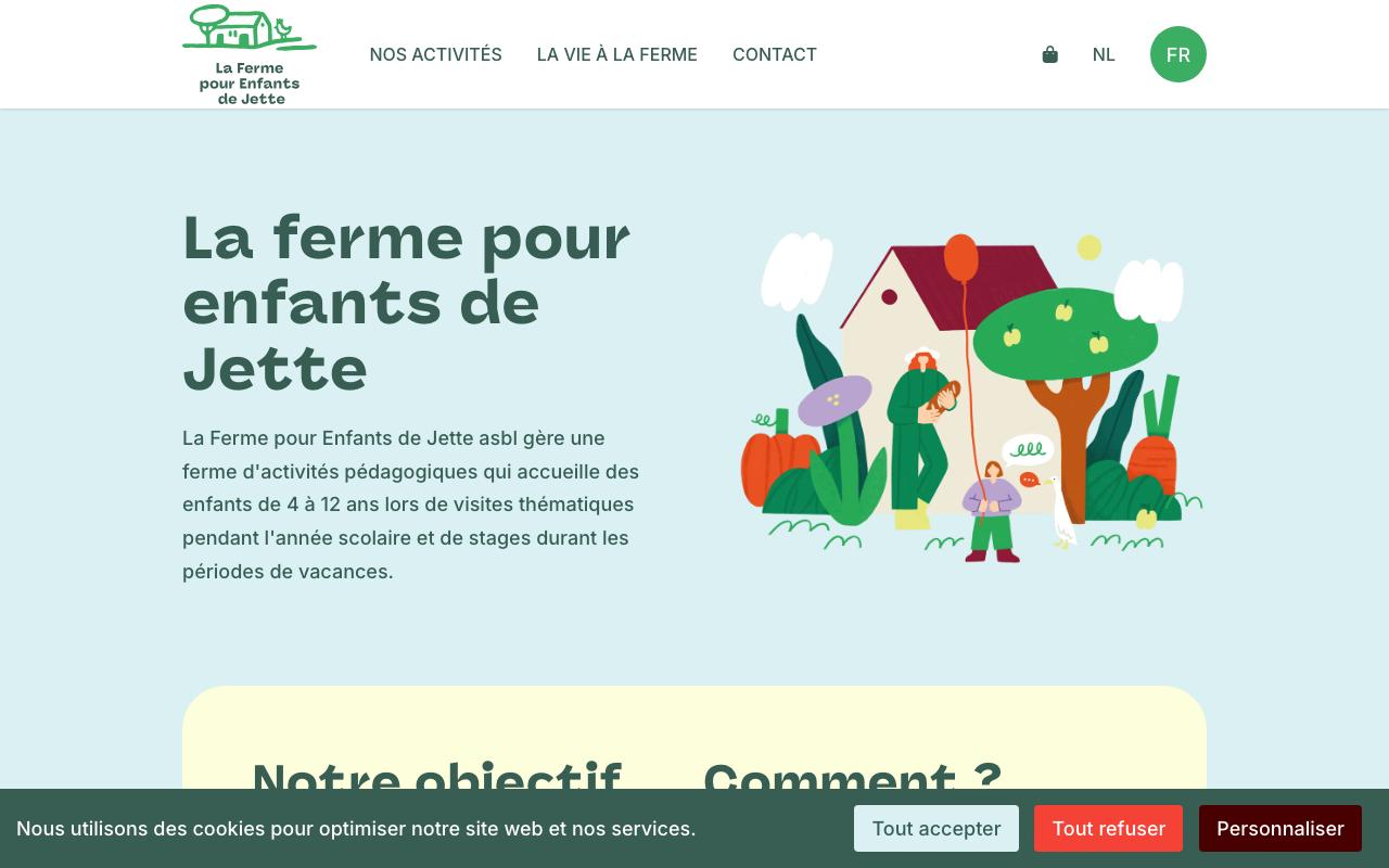 Ferme pour Enfants de Jette
