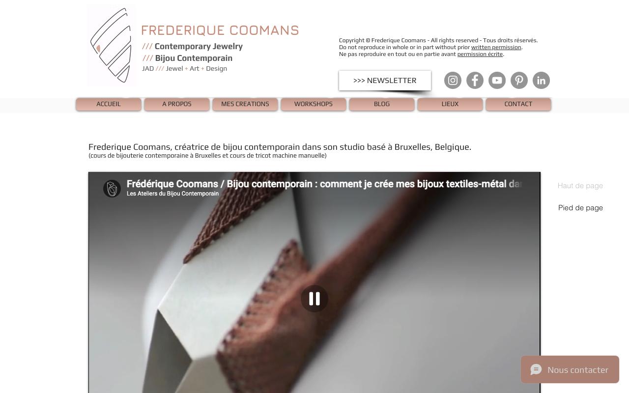 Frédérique Coomans Bijouterie