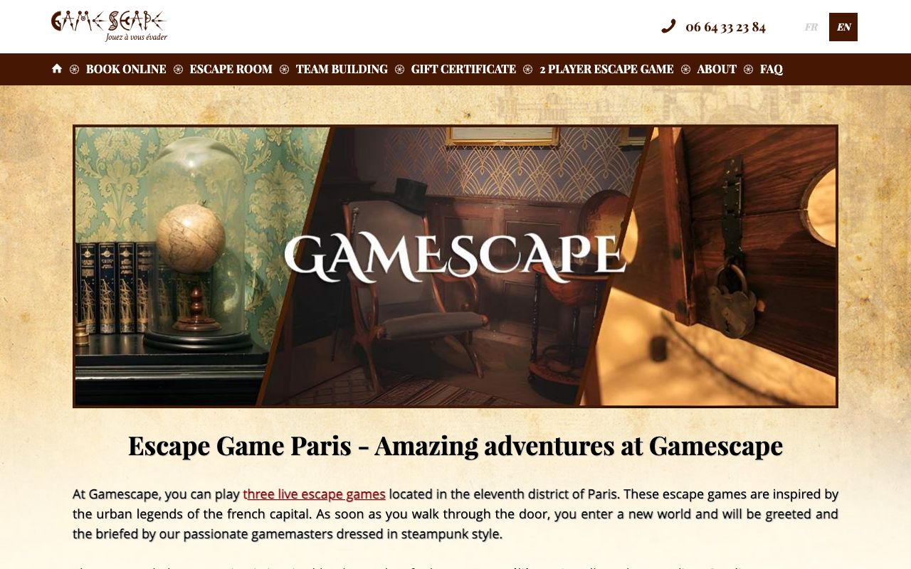 Gamescape Paris