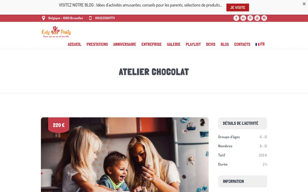 Kidy Party Chocolat