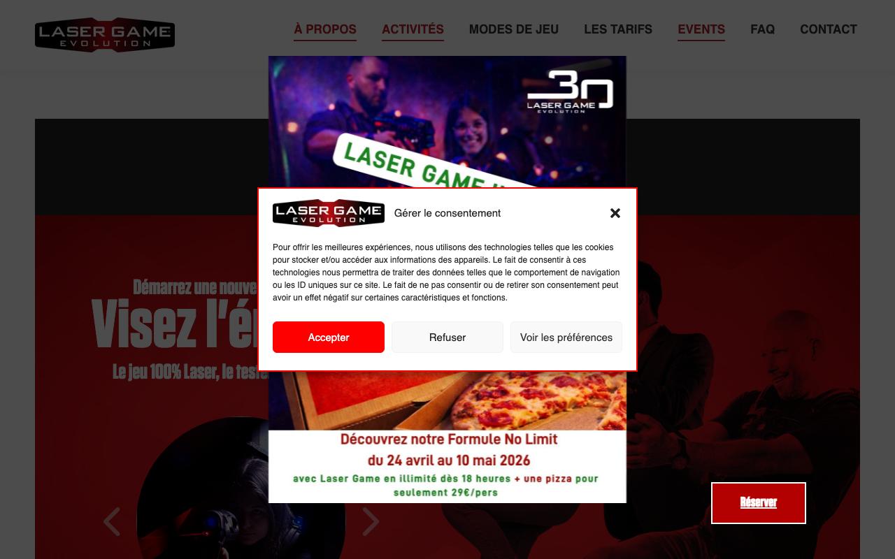 Laser Game Evolution Uccle