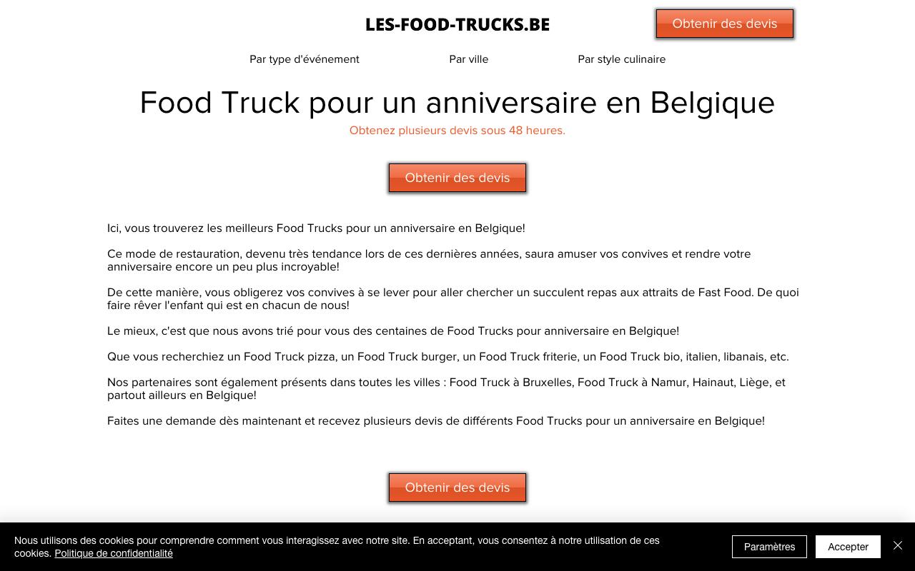 Les Food Trucks Belgique