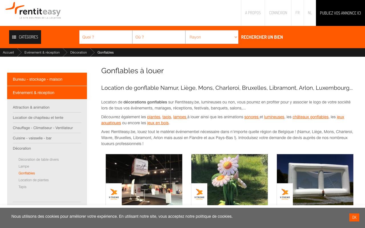 Rentiteasy Gonflables