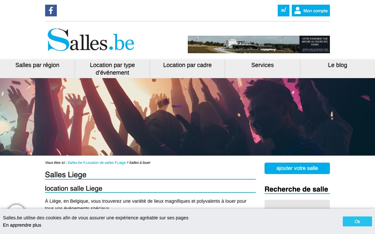 Salles.be Liège