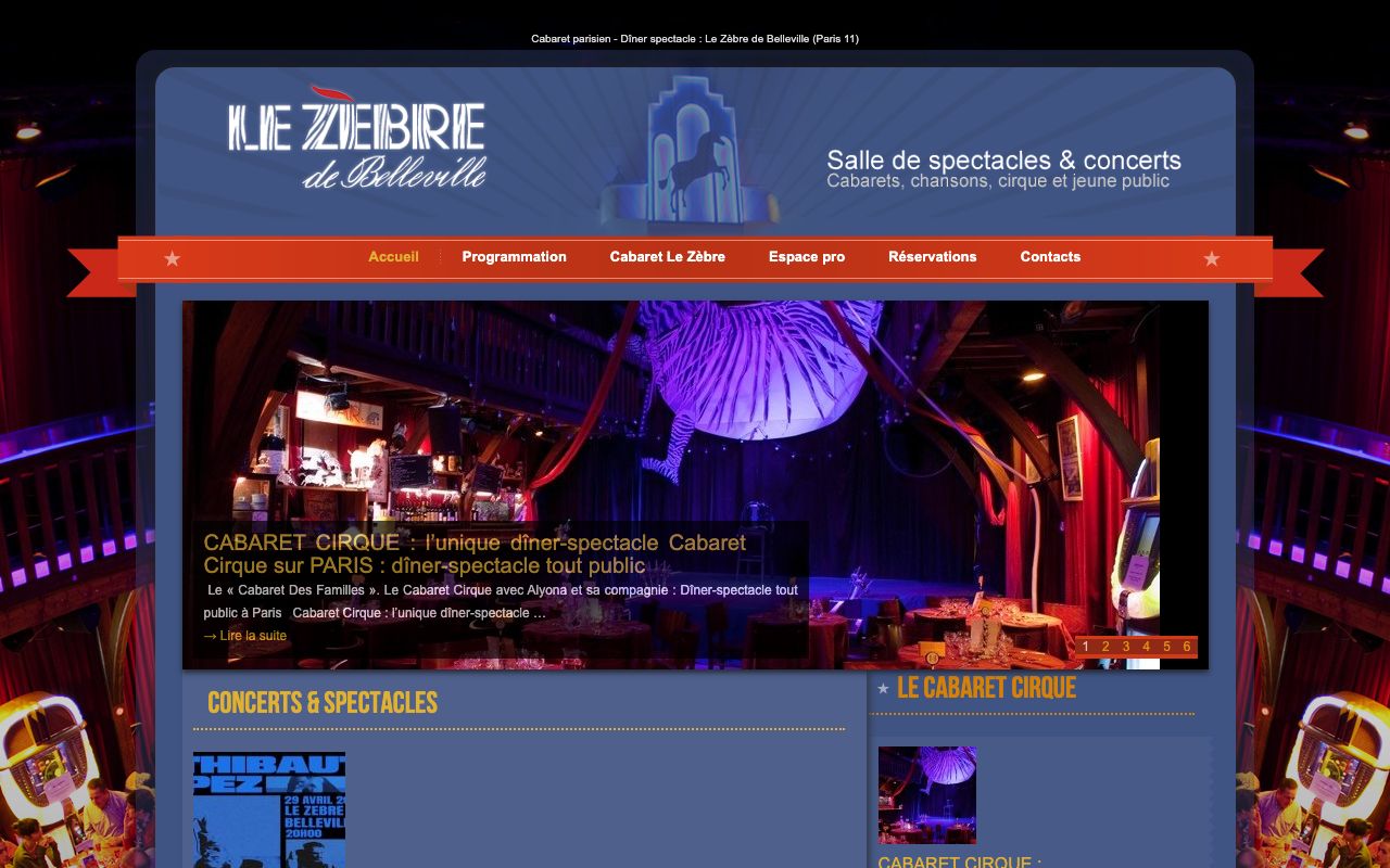 Le Zèbre de Belleville