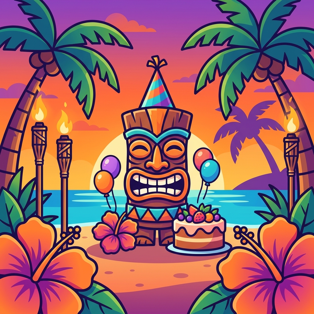 Tropisch Luau